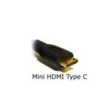 PrimeCables AT HDMI to Mini HDMI 3Ft HDMI Mini Cables High Speed HDMI Cable A to Mini C 28AWG 3Ft Gold Plated Connectors Prim