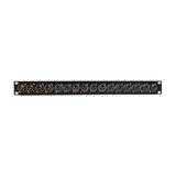 No Brand PP XLR 12F4M Patch Panels 12 Port XLR Female 4 Port XLR Male Patch Panel 19 Inch Rackmount 1U