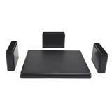 DAC 437 02161 Computer Stands DAC Stax Monitor Stand Black 13 x 10 1 2 x 4 3 4
