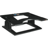 3M 995 LX500 Computer Stands 3M LX500 Adjustable Notebook Riser Black 13 x 13 x 4
