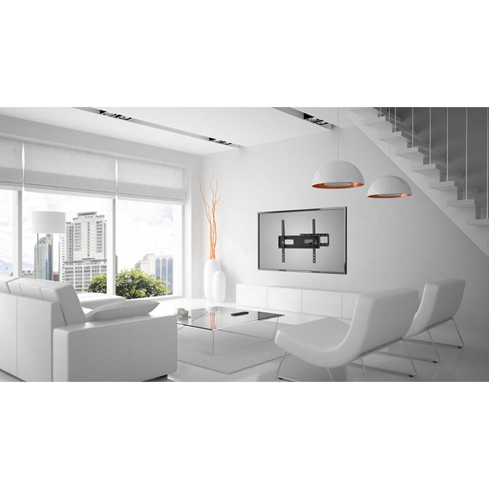 Elegant Slim Full-motion Wall Mount For 26"-55" LED, LCD flat panel TVs ...