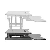 PrimeCables Cab DWS06 01 Monitor Desk Mounts PrimeCables Sit to Stand Vertical Height Adjustable Desk Riser ADR for monitor B