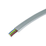 Monoprice Canada Cab 956 Phone Cables Cat 3 3 Pair UL Stranded Pure Bare Copper Silver Jacket 1000ft Bulk Monoprice