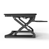 PrimeCables Cab MT101 S BK STM01 1 Monitor Desk Mounts Sit Standing Height Adjustable Desk Ergo Riser Anti fatigue Standing M
