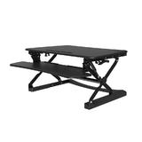 PrimeCables Cab MT101 M BK FR03 Monitor Desk Mounts Sit Standing Height Adjustable Desk Ergo Riser Height Adjustable Footrest