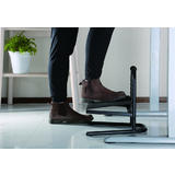 PrimeCables Cab MT101 M BK FR03 Monitor Desk Mounts Sit Standing Height Adjustable Desk Ergo Riser Height Adjustable Footrest