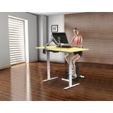 PrimeCables Cab ET101 BK STM01 1 FR02 FR03 Monitor Desk Mounts Electric Sit Stand Adjust Desk Frame Black Standing Mat Foot R