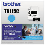 Brother TN115C OEM DCP 9040CN Brother TN115C Original Cyan Toner Cartridge
