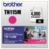 Brother TN115M OEM DCP 9040CN Brother TN115M Original Magenta Toner Cartridge