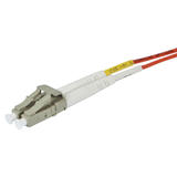 Monoprice Canada Cab 6840 Fiber Optic Cables Fiber Optic Cable OM1 LC ST Multi Mode Duplex 20 Meter 62 5 125 Type Orange Mono