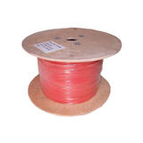 Cab BK C6AST 4RDS Cat6 6a Network Ethernet Cable Cat6A 26AWG SSTP Solid Bulk Cable Stranded CMR FT4 1000ft Red