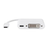 Monoprice Canada Cab 15243 USB 3 0 USB C to DVI USB C F Dual Port Adapter Select Series Monoprice