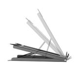 PrimeCables Cab LPS01 2 Monitor Desk Mounts Height Adjustable Laptop Tablet Stand Portable Ergonomics PrimeCables