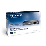 TP Link TL SG1024D Network Routers Switcher TP LINK TL SG1024D 24 Port Unmanaged Gigabit Desktop Rackmount Switch Metal case 