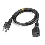 PrimeCables Cab PE05298 3FT Power Cables Cords 16AWG Power Extension Cord Cable SJT 16 3C 13A 125V 3FT PrimeCables
