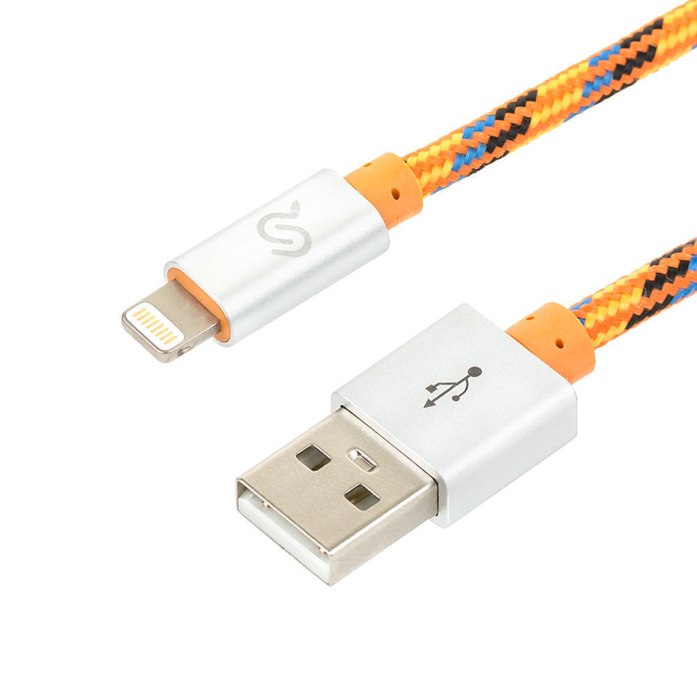 PrimeCables® Apple Certified 3ft+6ft Nylon Braided Lightning Cable for