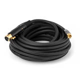 PrimeCables Cab 4788 20ft Professional Audio Cables 20ft Premier Series XLR Female to RCA Male 16AWG Cable Gold Plated PrimeC