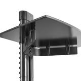PrimeCables Cab DVD 292 TV Wall Mounts Stands Height Adjustable DVD Wall Mount Double shelves for DVD players or AV component