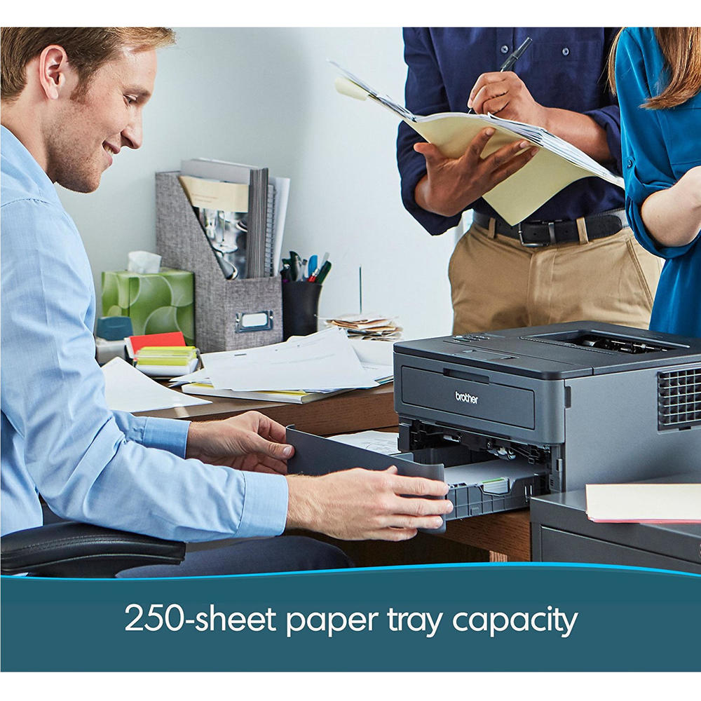 Brother HLL2370DW Monochrome Wireless Duplex Laser Printer