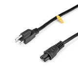 PrimeCables Cab Laptop Cable 3Pin3FT Power Cables Cords 18AWG Grounded Notebook Laptop Power Cord Cable NEMA 5 15P to IEC 603