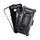 PrimeCables SP C130 SM145 For Other Smartphone Transformer Combo Holster Cover Case for Galaxy S8 Plus S8 Edge G955 Black Pri