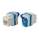 Monoprice Canada Cab 15703 Cat6 6a RJ 45 Jacks Cat6 RJ 45 Toolless Twist Lever 180 Degree Keystone Monoprice