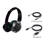 Panasonic RPBTD10K Headsets Panasonic RP BTD10 K Premium Bluetooth Wireless On Ear Headphones Black