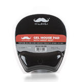 Moustache M PAD 505 Wrist Rests Mouse Pads Mouse Pad with Gel Wrist Support Black Moustache