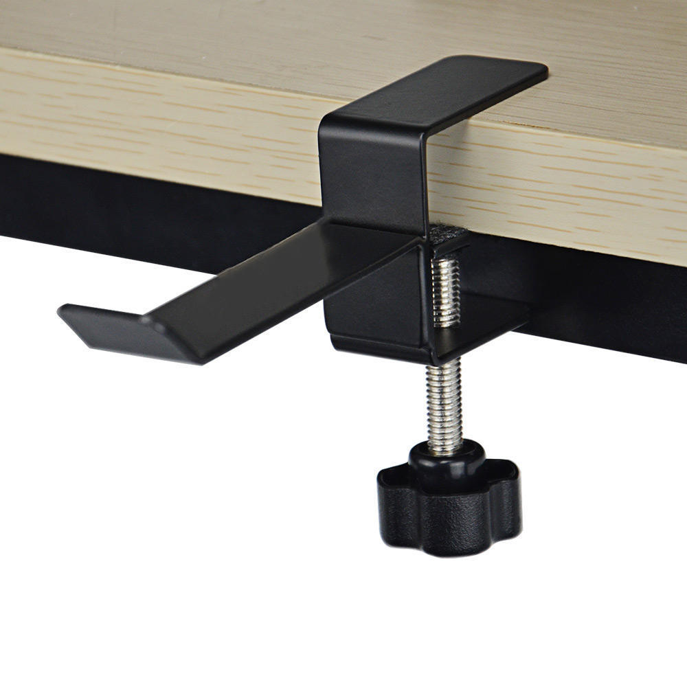 Adjustable Metal Clamp Holder Hanger for Headphone Headset PrimeCables®