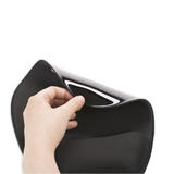 Moustache M PAD 505 Wrist Rests Mouse Pads Mouse Pad with Gel Wrist Support Black Moustache