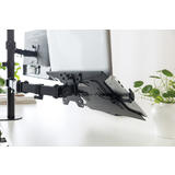 PrimeCables Cab NBH 2 Monitor Desk Mounts Steel Laptop Holder PrimeCables