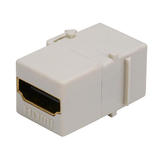 Monoprice Canada Cab 6853 Audio Video keystone Jacks Keystone Jack HDMI Female to Female Coupler Adapter Ivory Monoprice