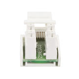 Monoprice Canada Cab 7296 RJ 11 RJ 12 Jacks RJ 12 110 Type 90 Keystone Jack White Monoprice