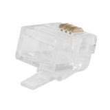Monoprice Canada Cab 7315 RJ 11 RJ 12 Jacks RJ11 6P4C Plug Round Stranded 50Pcs Bag Monoprice