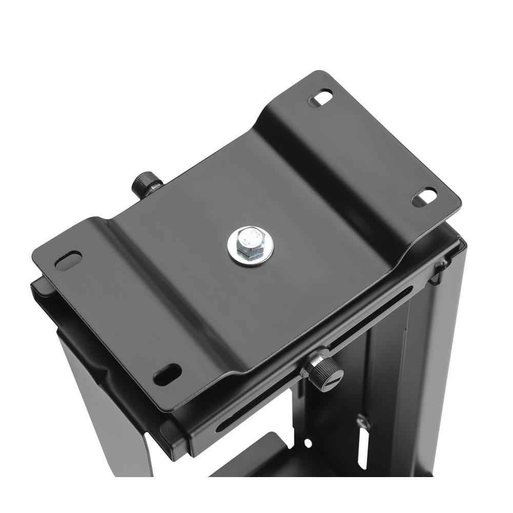 Adjustable CPU Stand for Under Desk or Wall - PrimeCables