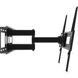 PrimeCables Cab ZLA09 446 All3 TV Wall Mounts Stands 3 in 1 Elegant Slim Full motion Wall Mount For 26 55 with 6ft HDMI Cable