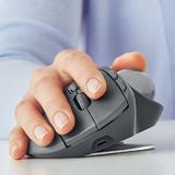 Logitech MOU LT 910 005178 Mice Logitech MX ERGO Plus Wireless Trackball Mouse Black