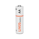 LivingBasics CAB ALK AA 8B Battery Charger AA 8pcs box alkaline battery paper box packing LivingBasics