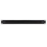 RM 415 1U Cable Organizers 19 inch Horizontal Pass Through Cable Management 1U Brush Style