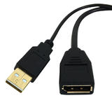 Other Brands Cab AD HDMI DP A Display Port Adapters 6 inch HDMI Male to DisplayPort Female 4K Adapter Active Black