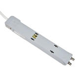 Monoprice Canada Cab 9199 Surge Protector Power Strip 6 Outlet Slim Power Surge Protector 1080 Joules