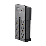 Monoprice Canada Cab 15876 Surge Protector Power Strip Monoprice 6 Outlet Rotating Wall Tap 2160 Joules