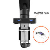 PrimeCables Cab DLB903 Wall Mount Brackets Mechanical Spring Desktop Mount for 10 to 30 Monitor PrimeCables