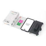 PrimeCables SP C130 AP017 iPhone 7 Plus Transformer Combo Holster Cover Case for iPhone 6 Plus 7 Plus 8 Plus Black PrimeCable