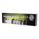 Monoprice Canada cab 11146 Surge Protector Power Strip 8 Outlet Rotating Surge Strip 2160 Joules Monoprice
