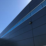 Rayonled RO FL02 50WE Commercial Industrial LED Light LED 50W Wall Pack Light HPS HID Replacement 5000K UL cUL Listed