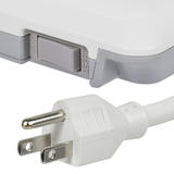 Monoprice Canada Cab 9203 Surge Protector Power Strip 12 Outlet Power Surge Protector w 2 Built In USB Charger Ports 4230 Jou