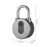 LVHT SKL Security Access BTWaterproof APP Button Fingerprint Password Unlock Anti Theft Padlock Lock For Android iOS