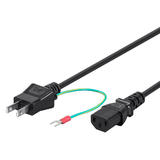Monoprice Canada Cab 1310 Power Cables Cords Monoprice 18AWG Japan Power Cord Cable w Ground JISC8303 to C13