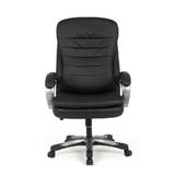 Moustache MOFC 3600 BK Office Chairs Big Tall Executive Office Chair 400 lb Weight Capacity Black Moustache